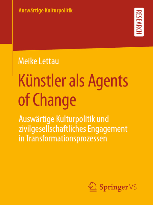 Title details for Künstler als Agents of Change by Meike Lettau - Available
